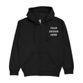 Custom DTF Printed Ideal Fleece Full Zip Hoodie – DTF PRINTING NEAR ME